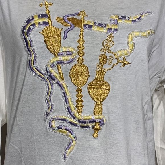 Vintage Escada Embroidered Long-sleeve - Picture 2 of 4